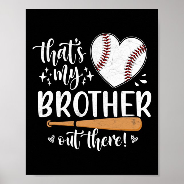 Póster Ése es mi hermano de béisbol 1 (Frente)