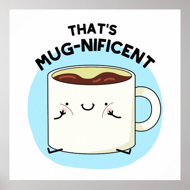 Póster Ese es un café divertidísimo. (Frente)