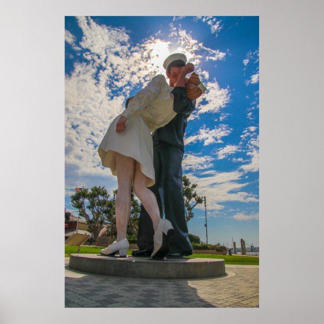 Póster Ese famoso beso (Frente)