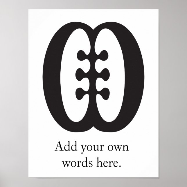 Póster ESE NE TEKREMA | Amistad e interdependencia (Frente)