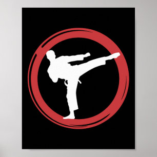 Póster Esencia de artes marciales de Karate