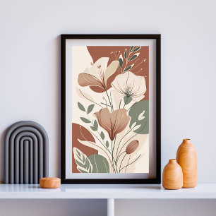 Póster Esencia de Floración de Terracota II – Botánica Mi