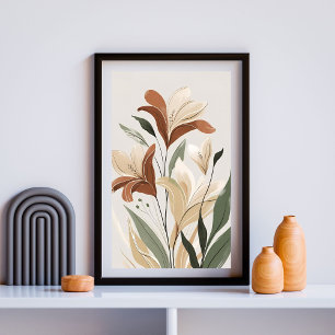 Póster Esencia de flores silvestres I