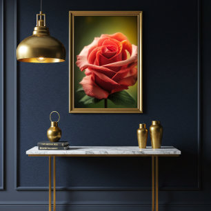 Póster Esencia de la Rosa