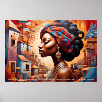 Esencia etérea: Retrato de sueños africanos motiva