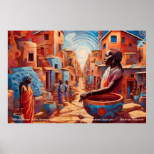 Esencia etérea: Retrato de sueños africanos motiva