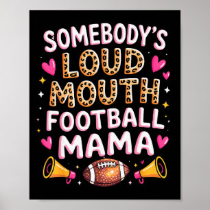 Póster Esenciales de Mamá de Fútbol Boca Ruidosa de Algui