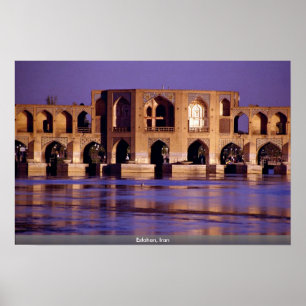 Póster Esfahan, Irán