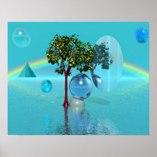 Póster Esfera del árbol