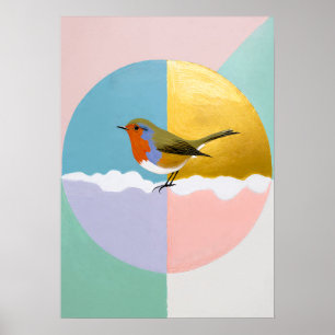 Póster Esfera geométrica de Robin