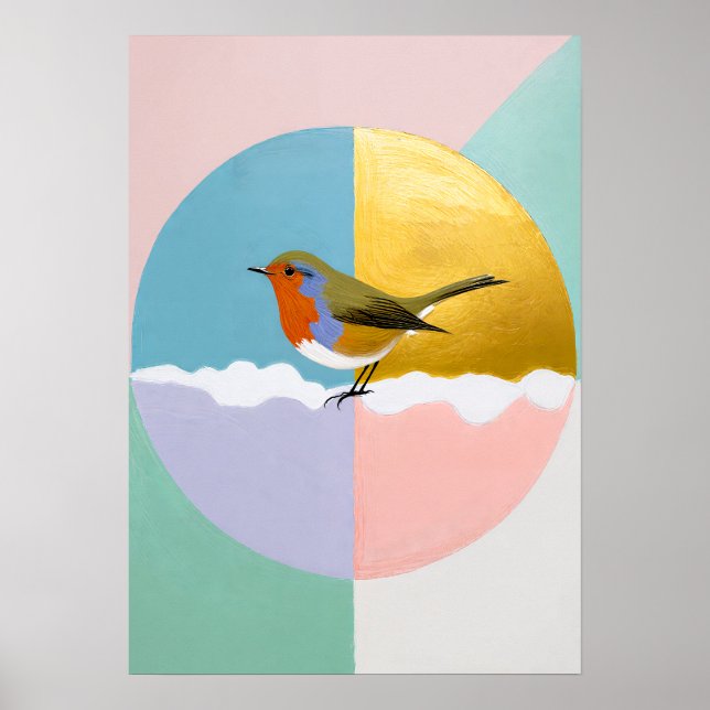 Póster Esfera geométrica de Robin (Frente)