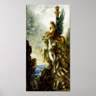Póster Esfinge victoriosa de Gustave Moreau