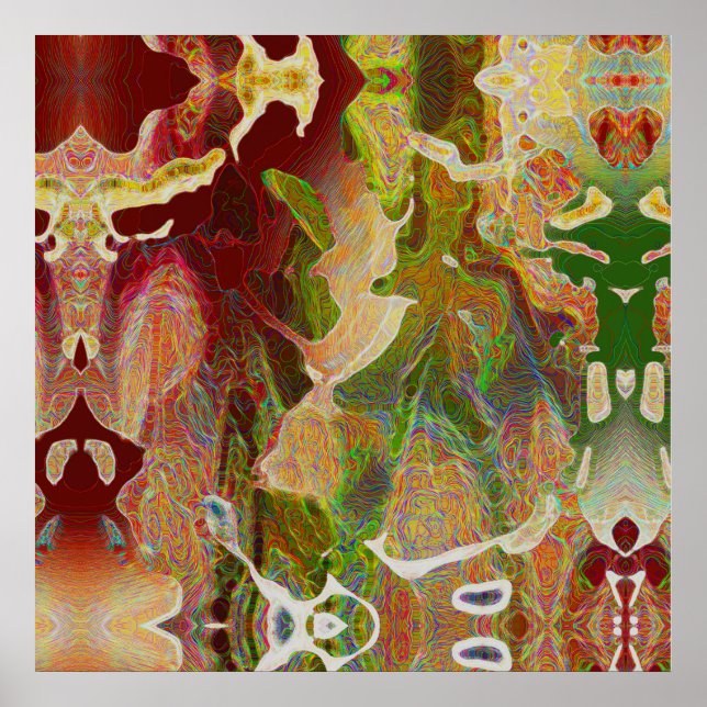 Póster Esfuerzo consciente, detalle 7a, ajuste de la gale (Frente)