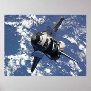 Póster Esfuerzo del transbordador espacial (STS-130)