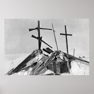 Póster Eskimo Grave in Alaska Photograph