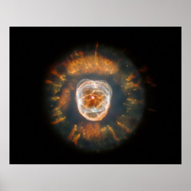 Póster Eskimo Nebula (NGC 2392) (Frente)