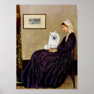 Póster Eskimo Spitz 1 - Madres silvestres