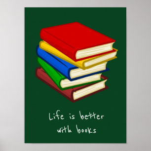 Póster Eslogan en el salón de clases o en la biblioteca d