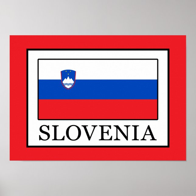 Póster Eslovenia (Frente)