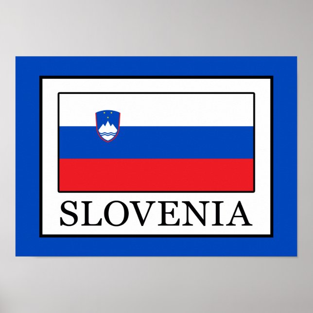 Póster Eslovenia (Frente)