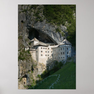 Póster ESLOVENIA, RANJSKA, Castillo de Predjama: siglo XV