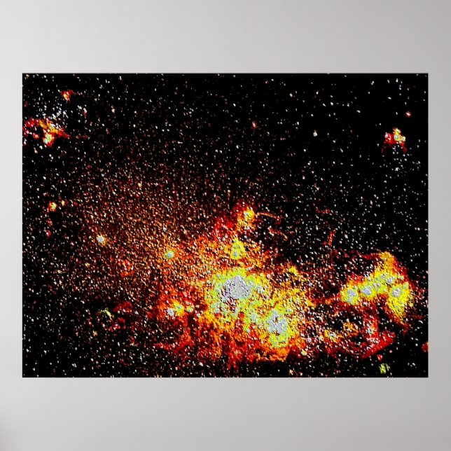 Póster esmalte Space 1 (Frente)