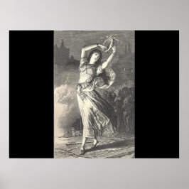 Póster Esmeralda Ilustracion Poster