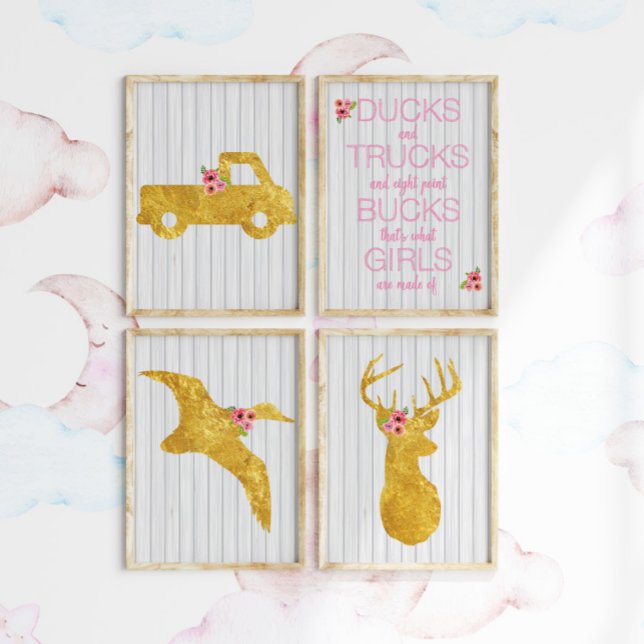 Póster Eso es de lo que están hechas las niñas Set de Art (Subido por el creador)