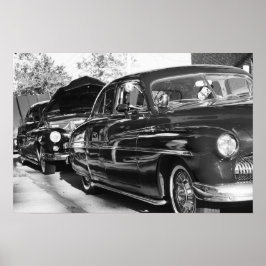 Póster "Esos eran los días", poster de autos clásicos de