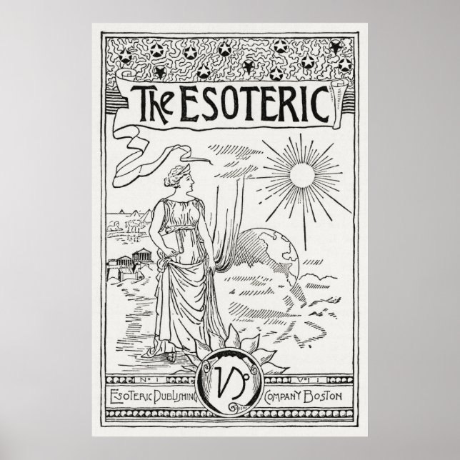 Póster Esoteric de Hiram Erastus Butler (Frente)