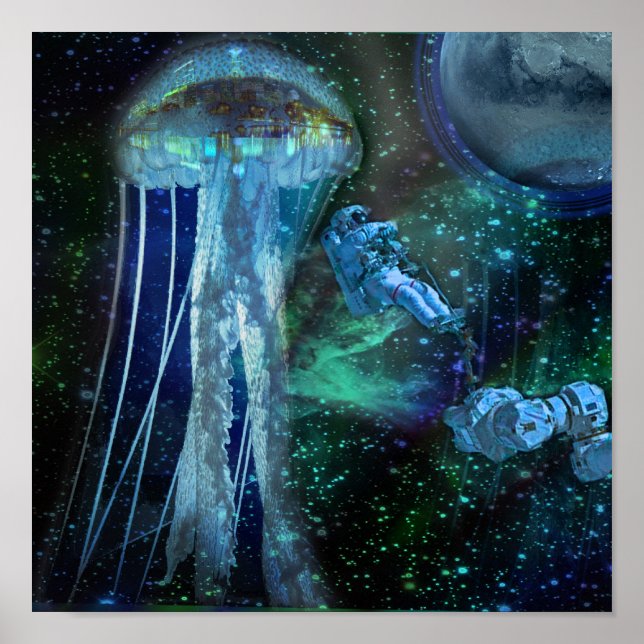 Póster Espacial de Ciudad Engin (Frente)