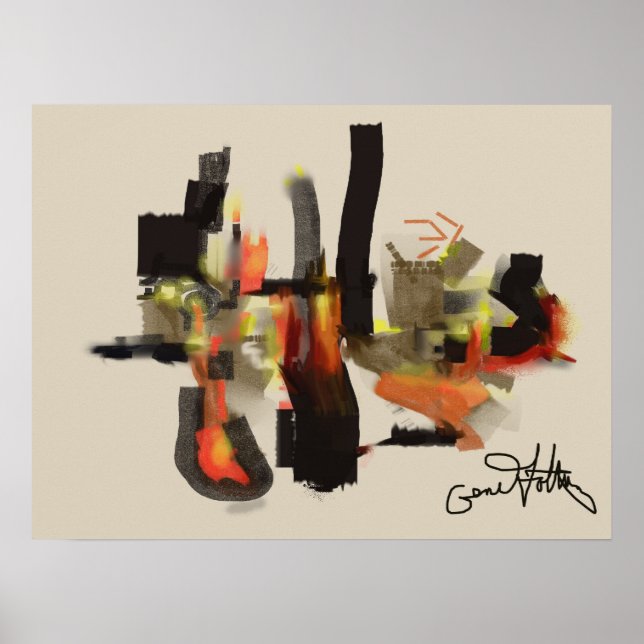 Póster Espacio (Frente)