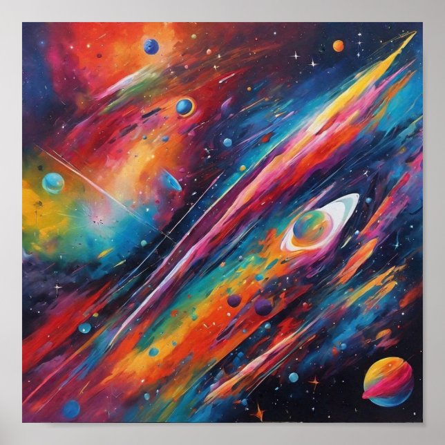 Póster Espacio (Frente)