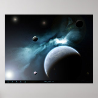 Póster Espacio