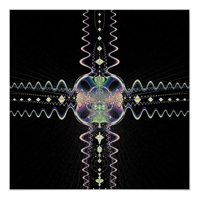Póster Espacio (Anverso)