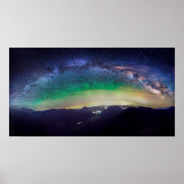 Póster Espacio (Frente)