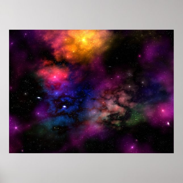 Póster Espacio abierto (Frente)