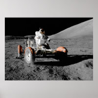 espacio astronauta de un vehículo de aterrizaje en
