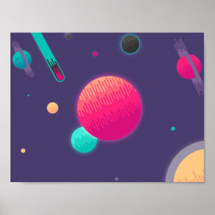 Póster Espacio Candy