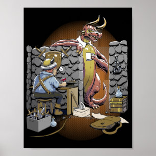 Póster Espacio de Dungeon