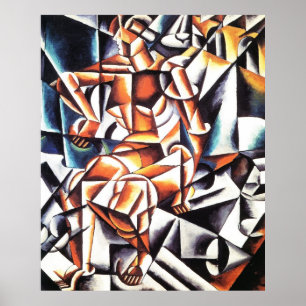 Póster Espacio de hombre del aire, por Lyubov Popova