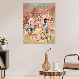 Póster Espacio de meditación