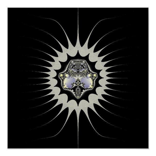 Póster Espacio Dorado (Anverso)