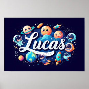 Póster Espacio Dreams Lucas Wall Art