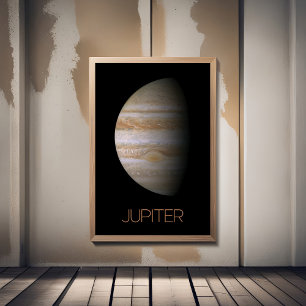 Póster Espacio exterior, galaxia, sistema solar, júpiter