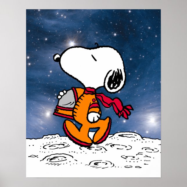 Póster ESPACIO | Snoopy (Frente)