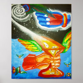 Póster Espacio, tiempo y materia