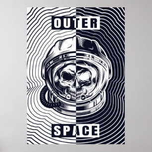 Póster Espacio ultraterrestre