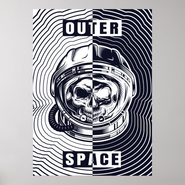 Póster Espacio ultraterrestre (Frente)
