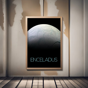 Póster Espacio ultraterrestre, Cosmos, Sistema Solar, Lun